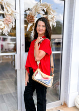 Load image into Gallery viewer, No Time Boxy Sweater - Ruby
