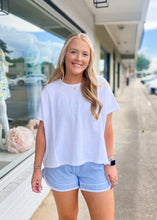 Load image into Gallery viewer, Josie Oversized Tee - White
