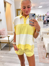 Load image into Gallery viewer, Classic Striped Set - Sunlit/Cream
