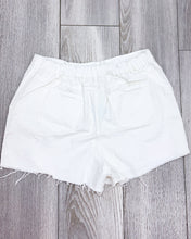 Load image into Gallery viewer, Me Time Shorts - White
