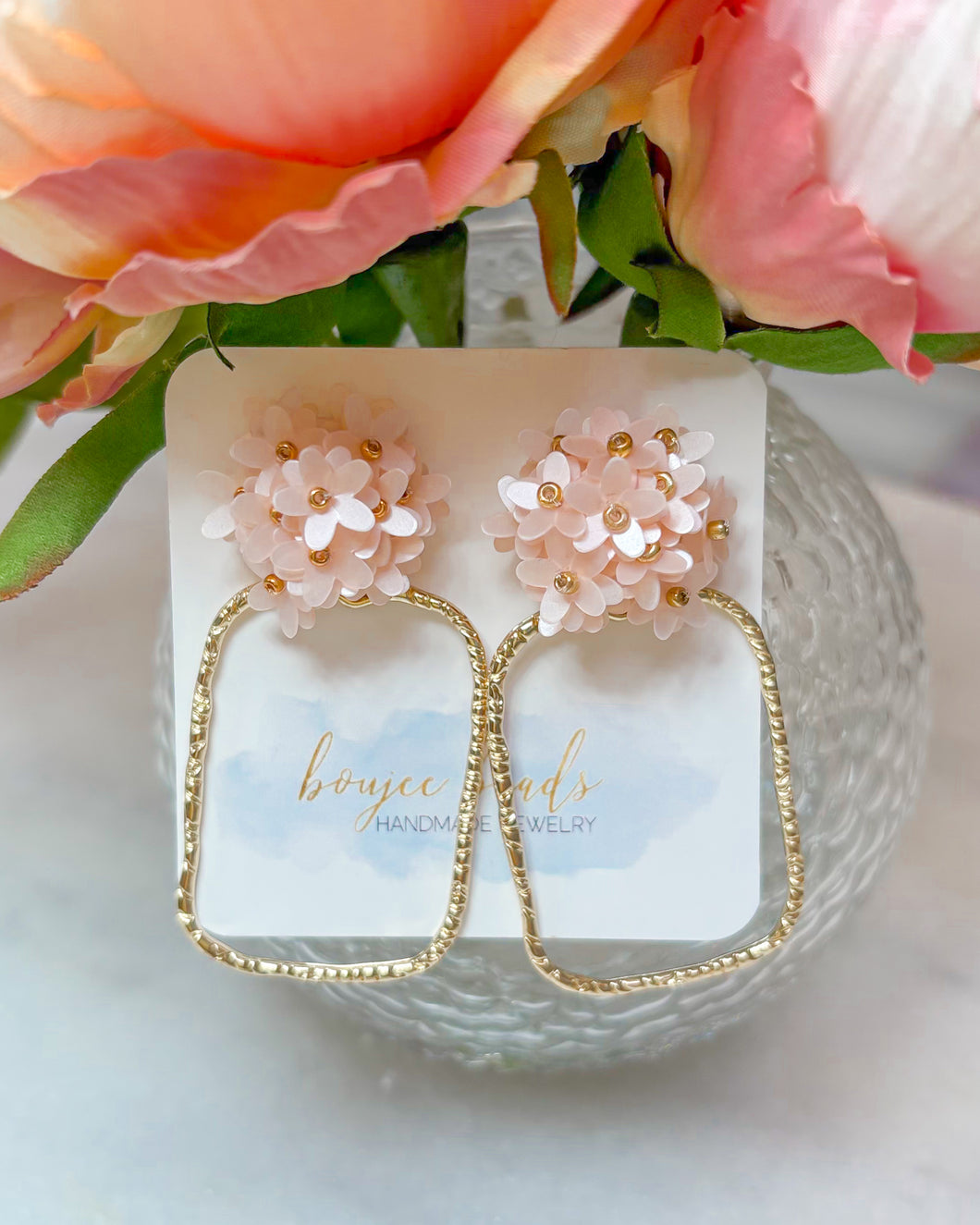 Polly Flower Burst Earrings