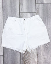 Load image into Gallery viewer, Me Time Shorts - White
