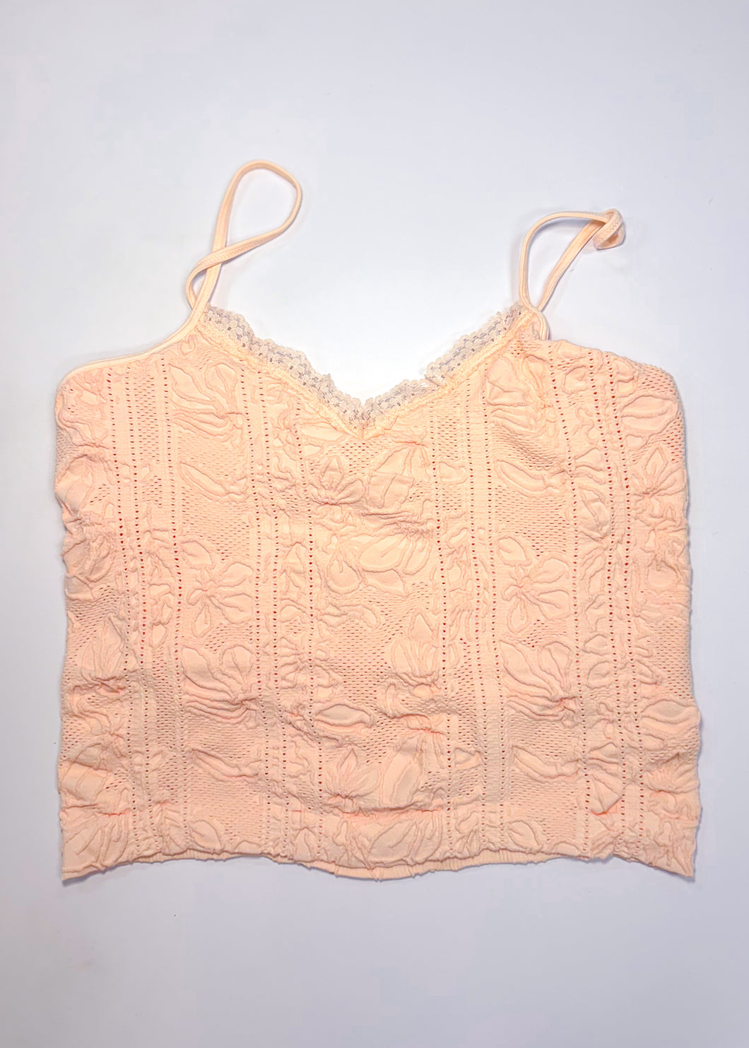 Shirred Cropped Tank