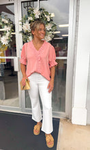 Load image into Gallery viewer, Hold Back Crop Flare Pants - Off White
