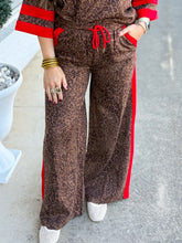 Load image into Gallery viewer, Pop Of Red Cheetah Pants
