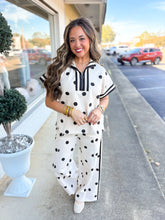 Load image into Gallery viewer, Sit Down Polka Dot Top
