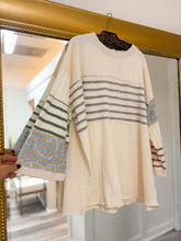 Load image into Gallery viewer, Birthday Mix Striped Top
