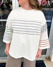 Load image into Gallery viewer, Birthday Mix Striped Top
