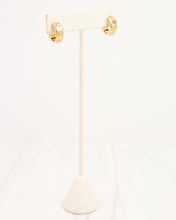 Load image into Gallery viewer, Serrano CZ Hoop Earring Gold
