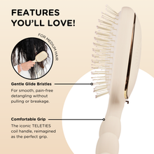 Load image into Gallery viewer, Detangler Brush |Tan| Medium
