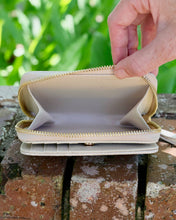 Load image into Gallery viewer, Nadine Zippered Wallet Shimmer Champagne
