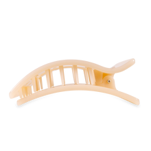 Load image into Gallery viewer, Flat Rectangle Hair Clip | Large | Almond Beige
