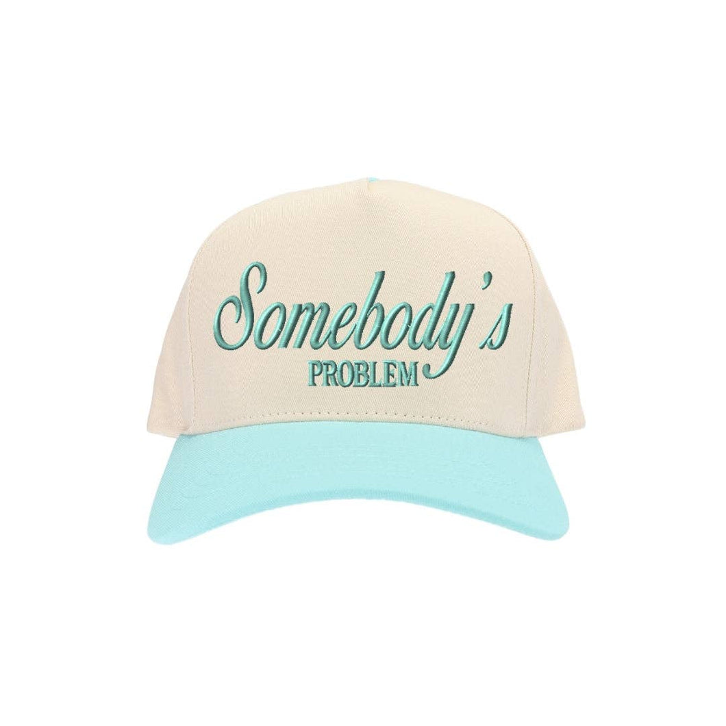 Somebody's Problem C.C Embroidered Trucker Hat