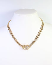 Load image into Gallery viewer, Mineola Layered Knot Chain Necklace
