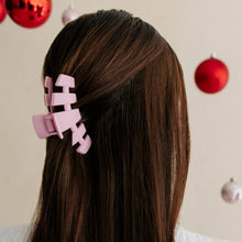 Load image into Gallery viewer, Classic Hair Clip | Medium | Merry Pinkmas
