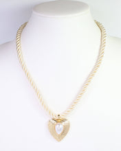 Load image into Gallery viewer, Norfolk Heart Pendant Cord Necklace
