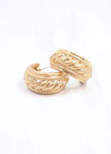 Load image into Gallery viewer, Isabella Hoop Earring Gold
