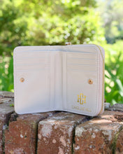 Load image into Gallery viewer, Nadine Zippered Wallet Shimmer Champagne
