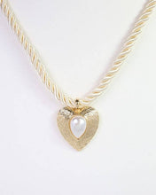 Load image into Gallery viewer, Norfolk Heart Pendant Cord Necklace
