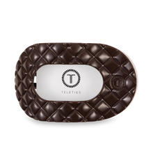 Load image into Gallery viewer, Flat Round Hair Clip | Large | Truly Taupe Quilted
