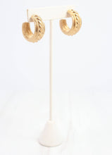 Load image into Gallery viewer, Isabella Hoop Earring Gold
