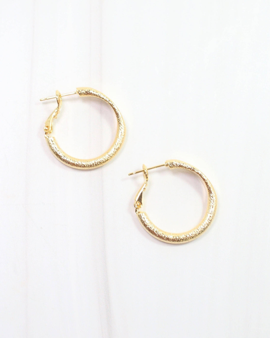 Abasi Textured Hoop