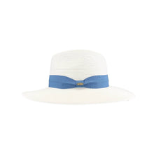 Load image into Gallery viewer, Brim Hat - White/Denim

