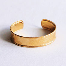 Load image into Gallery viewer, Wide Dented Bangle
