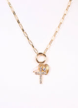 Load image into Gallery viewer, Arya Charm Cluster Necklace
