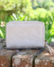 Load image into Gallery viewer, Nadine Zippered Wallet Shimmer Champagne
