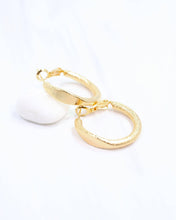 Load image into Gallery viewer, Abasi Textured Hoop
