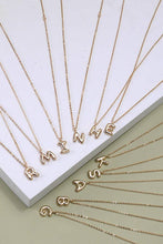 Load image into Gallery viewer, BALLOON BUBBLE PERSONALIZED INITIAL NECKLACE
