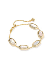 Load image into Gallery viewer, ELAINA BEZEL DELICATE CHAIN BRACELET
