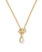 Load image into Gallery viewer, MINI ELISA TOGGLE SHORT PENDANT NECKLACE
